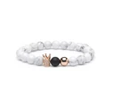Evene matt onyx bracelet