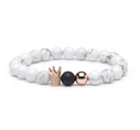 Evene matt onyx bracelet