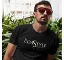 EdaStyle Póló Férfi Fekete S