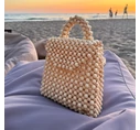 Double Wood Backpack Beige