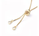 Steel gold LOVE bracelet