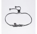 Steel black LOVE bracelet