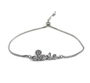 Steel silver LOVE bracelet