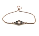 Steel gold bracelet