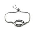 Steel gold bracelet