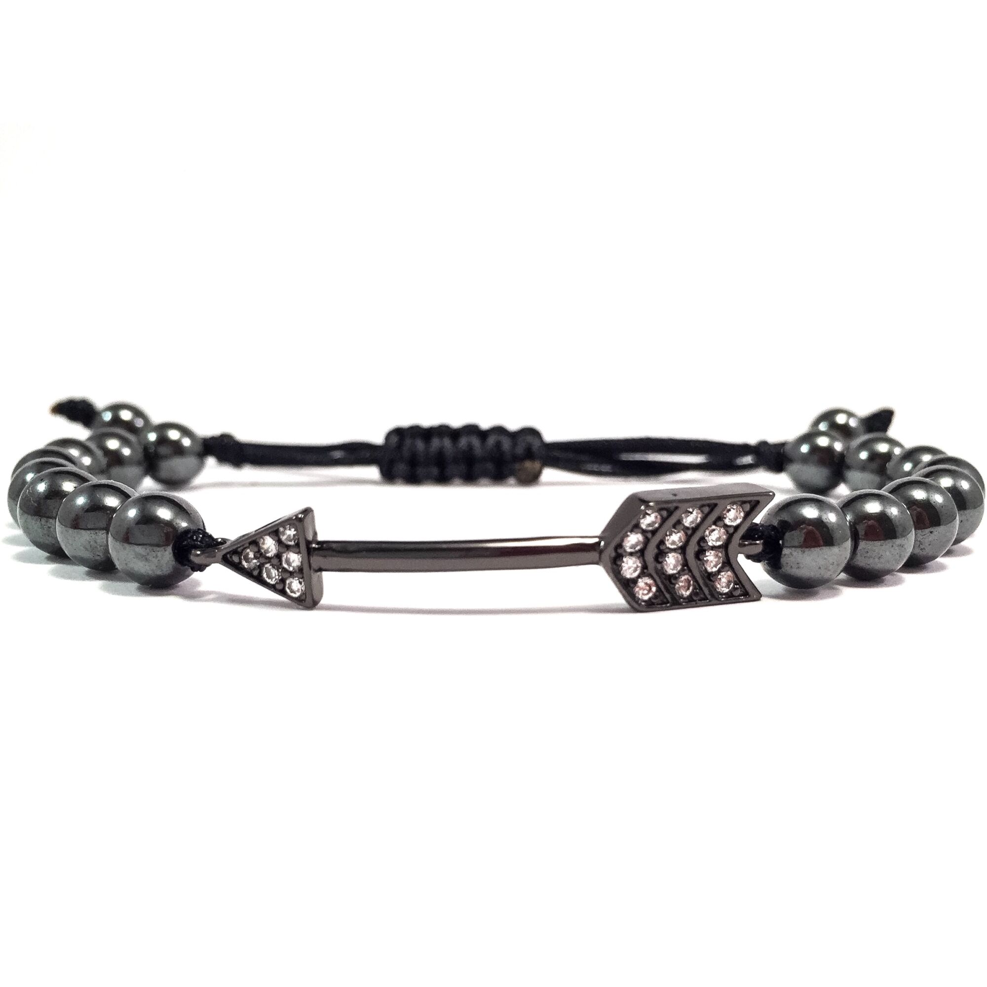 Luxury titan arrow cord bracelet