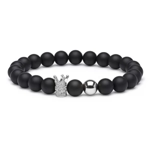 King Ónix Karkötő - Silver