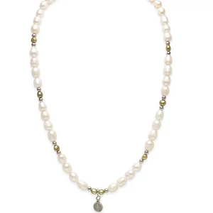 Tenyésztett gyöngy lánc medállal