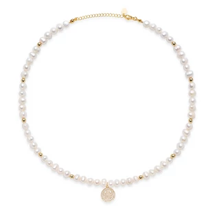 Tenyésztett gyöngy lánc Smile