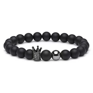 Queen Ónix Karkötő - Hematite