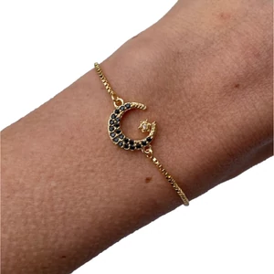 Steel gold bracelet