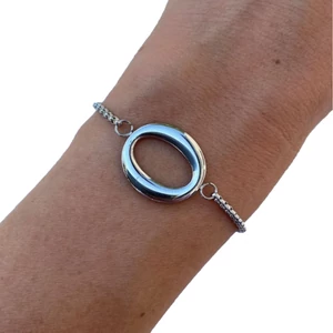Steel gold bracelet