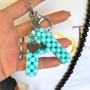 Kulcstartó "A" betű több színben