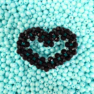 Páros Szív Box Türkiz-Fekete