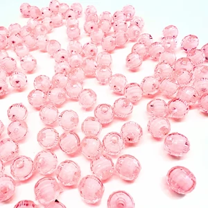 Szív kulcstartó Dupla Rózsaszín Világos