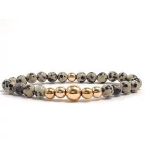 Dalmata arany gyöngy karkötő