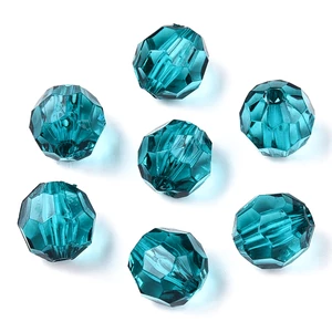 Akril gyöngy 500gr/10mm Piros