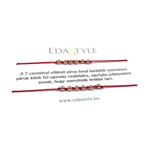 Örök szerelem karkötő rozé