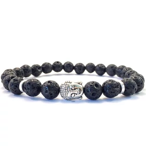 Lava buddha bracelet 