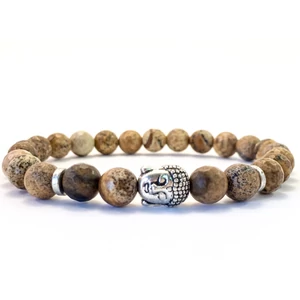 Jaspis buddha bracelet 