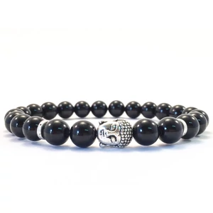 Onyx buddha bracelet 