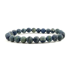 Kambaba jáspis 8mm-es férfi gyöngy karkötő