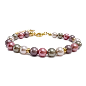 Színes gyöngy karkötő