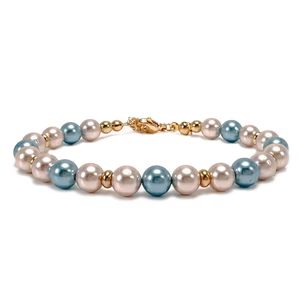 Bézs Türkid  gyöngy karkötő