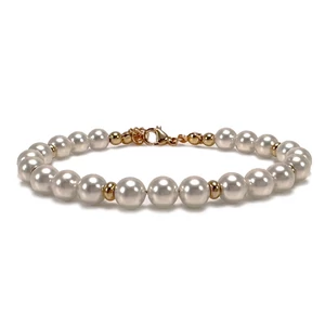 Fehér gyöngy karkötő