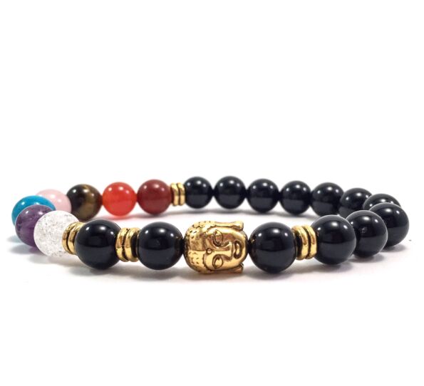 Chakra buddha bracelet