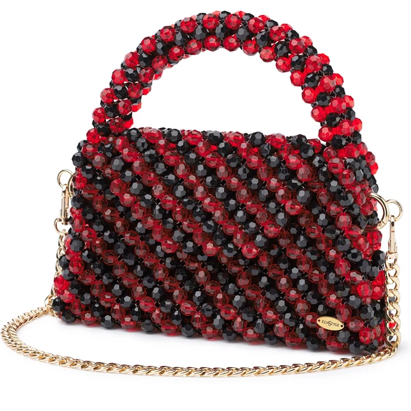 Lady Crystal Red Black