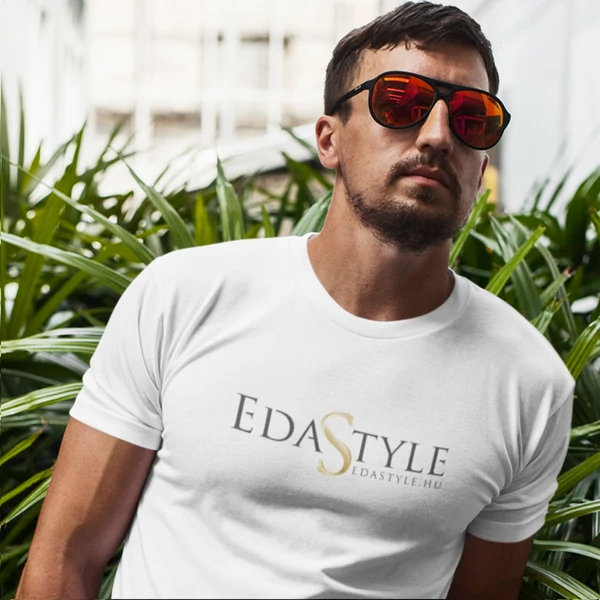 EdaStyle Póló Férfi Fehér S