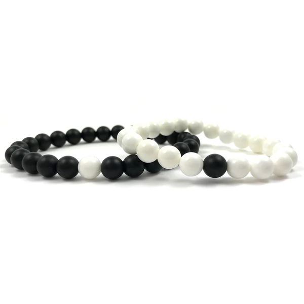 Jin-jang páros gyöngy karkötő