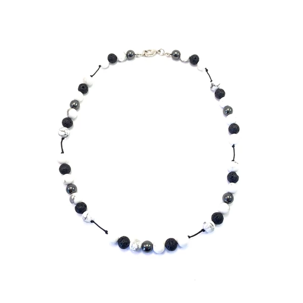 Hovlite necklace