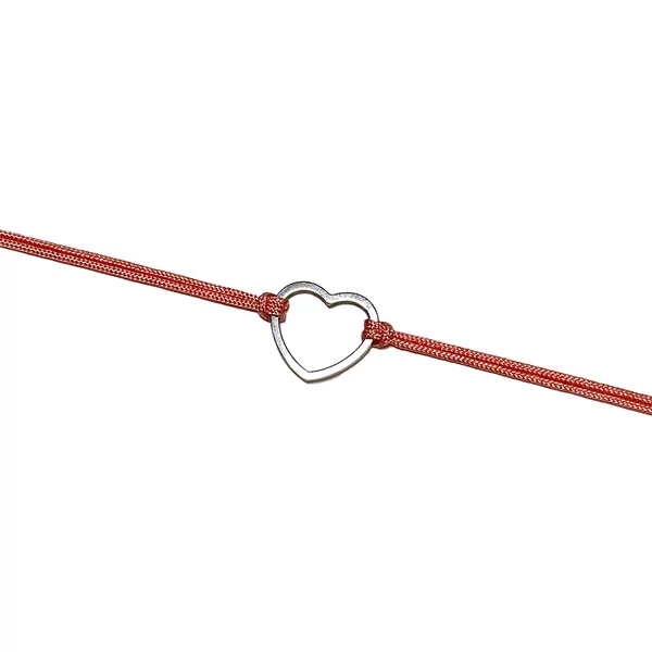Gold haert bracelet