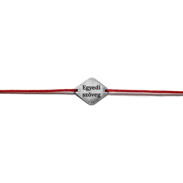 Engraved heart bracelet