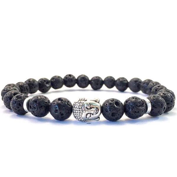 Lava buddha bracelet 