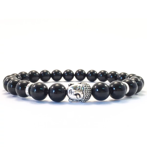 Onyx buddha bracelet 
